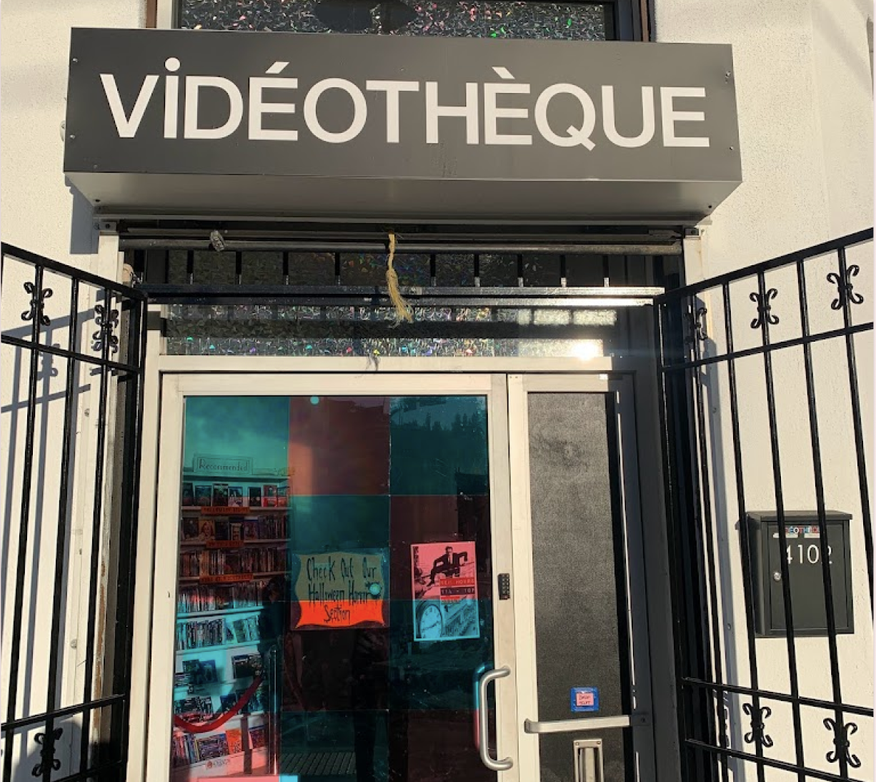 videotheque storefront